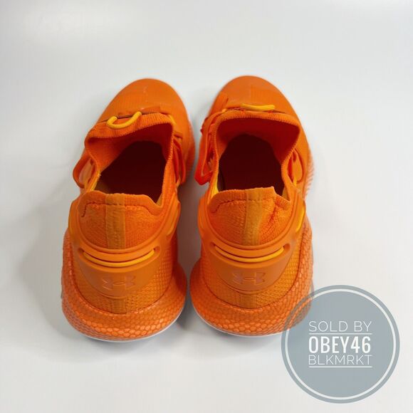Under Armour Curry 6 Team Orange Burst White 3022893-800 Men’s Size 9
